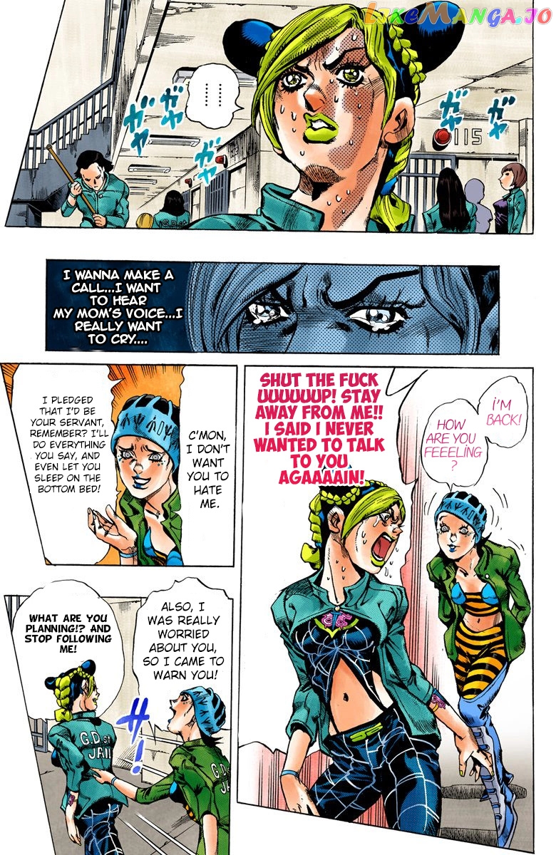 Jojo's Bizarre Adventure Part 6: Stone Ocean chapter 10 - page 8