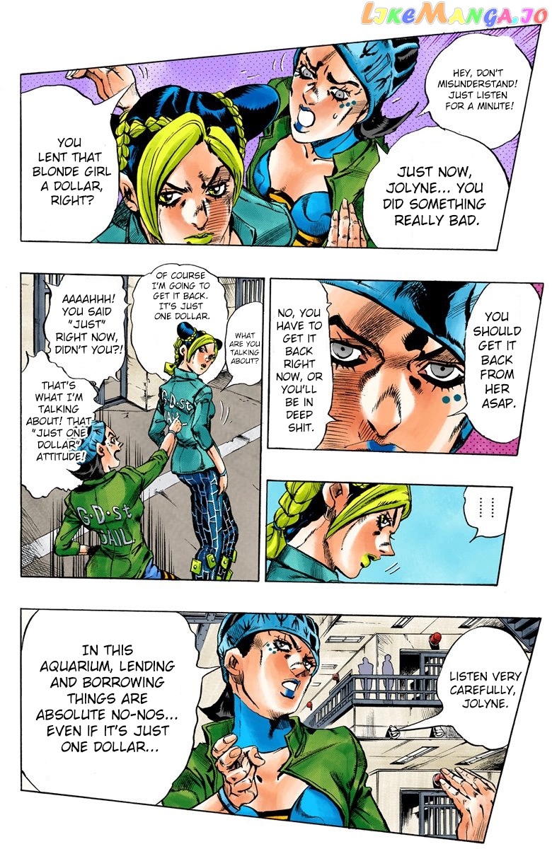 Jojo's Bizarre Adventure Part 6: Stone Ocean chapter 10 - page 9