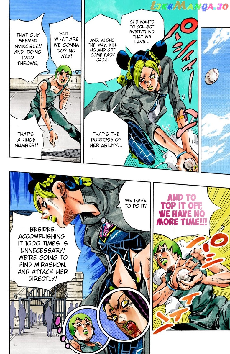 Jojo's Bizarre Adventure Part 6: Stone Ocean chapter 37 - page 10
