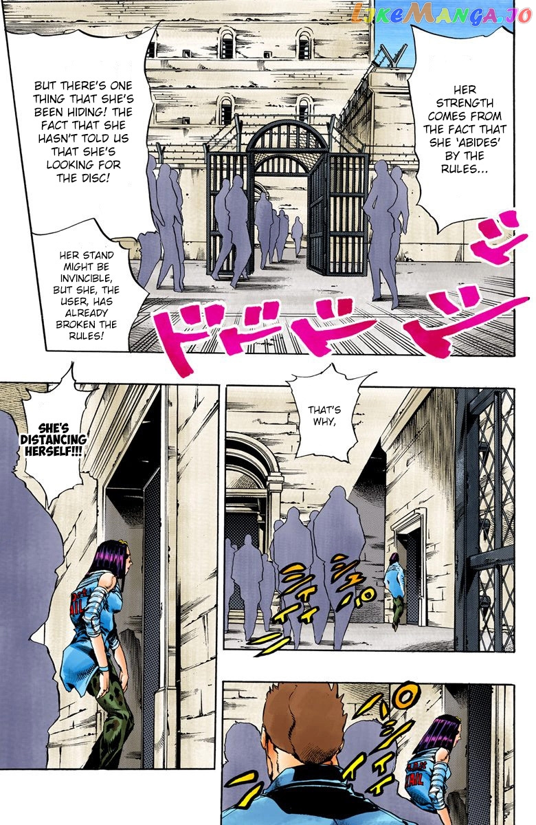 Jojo's Bizarre Adventure Part 6: Stone Ocean chapter 37 - page 11