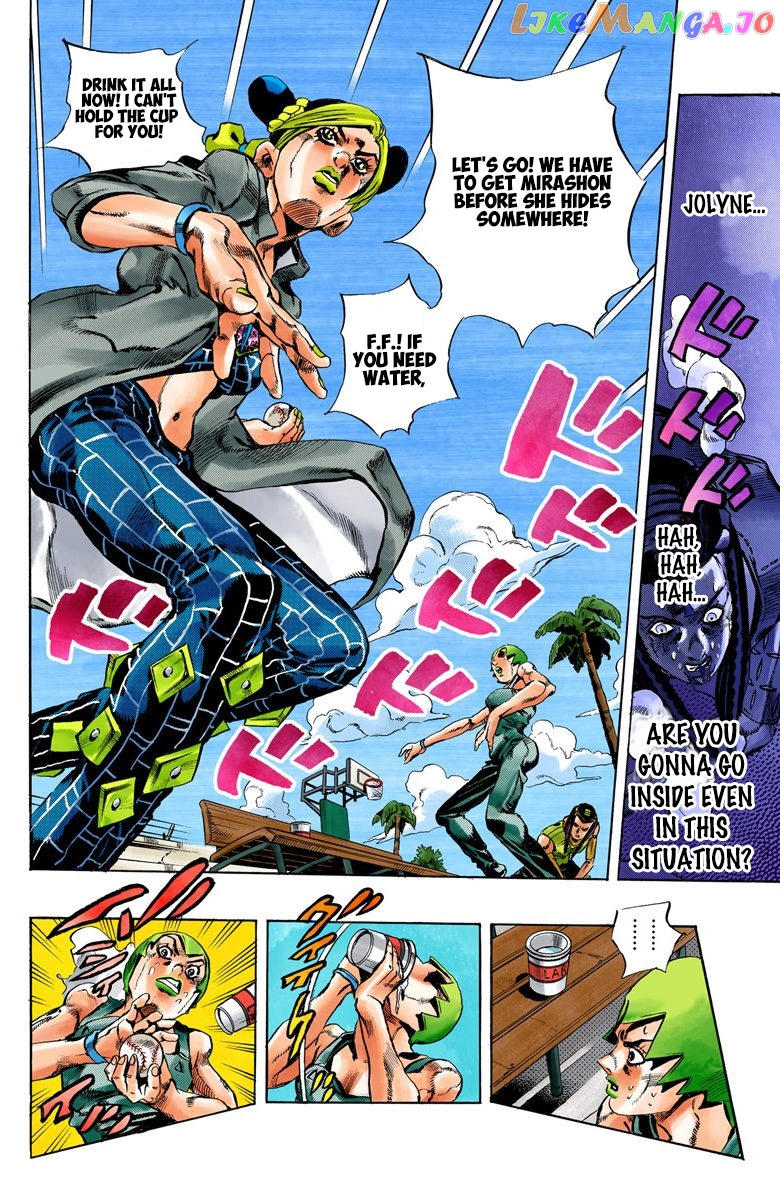 Jojo's Bizarre Adventure Part 6: Stone Ocean chapter 37 - page 12