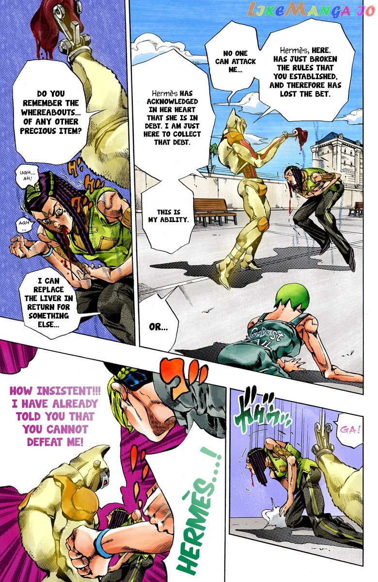 Jojo's Bizarre Adventure Part 6: Stone Ocean chapter 37 - page 5
