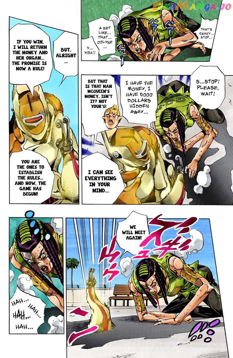 Jojo's Bizarre Adventure Part 6: Stone Ocean chapter 37 - page 8