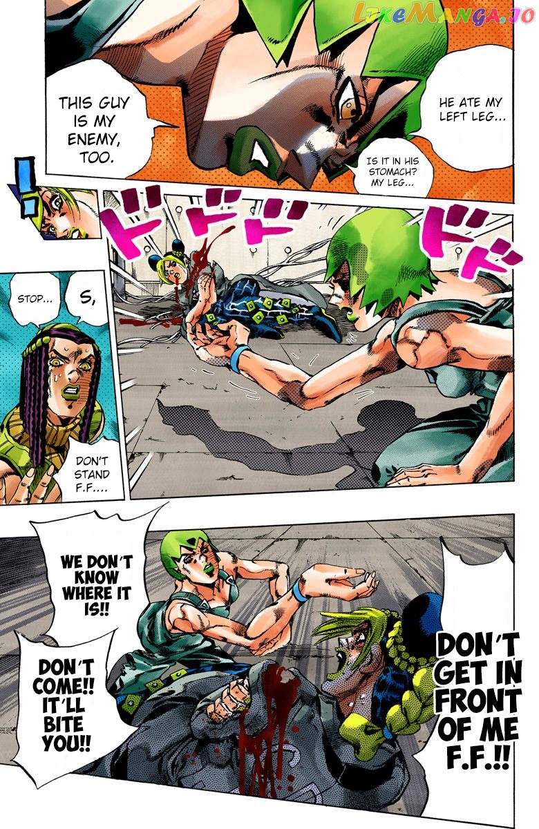 Jojo's Bizarre Adventure Part 6: Stone Ocean chapter 54 - page 16