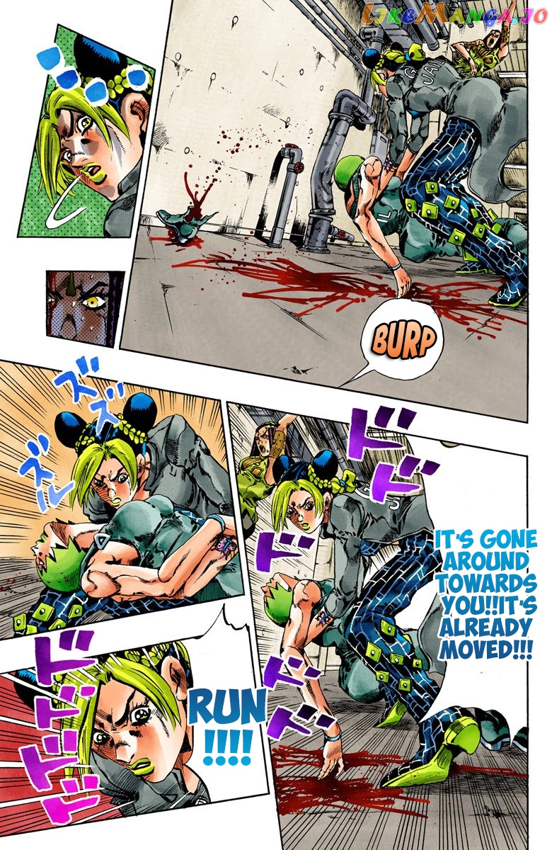 Jojo's Bizarre Adventure Part 6: Stone Ocean chapter 54 - page 7