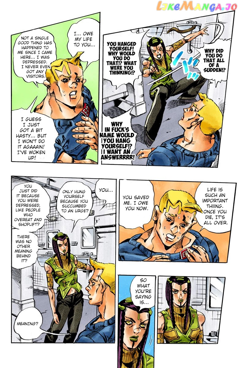 Jojo's Bizarre Adventure Part 6: Stone Ocean chapter 23 - page 11