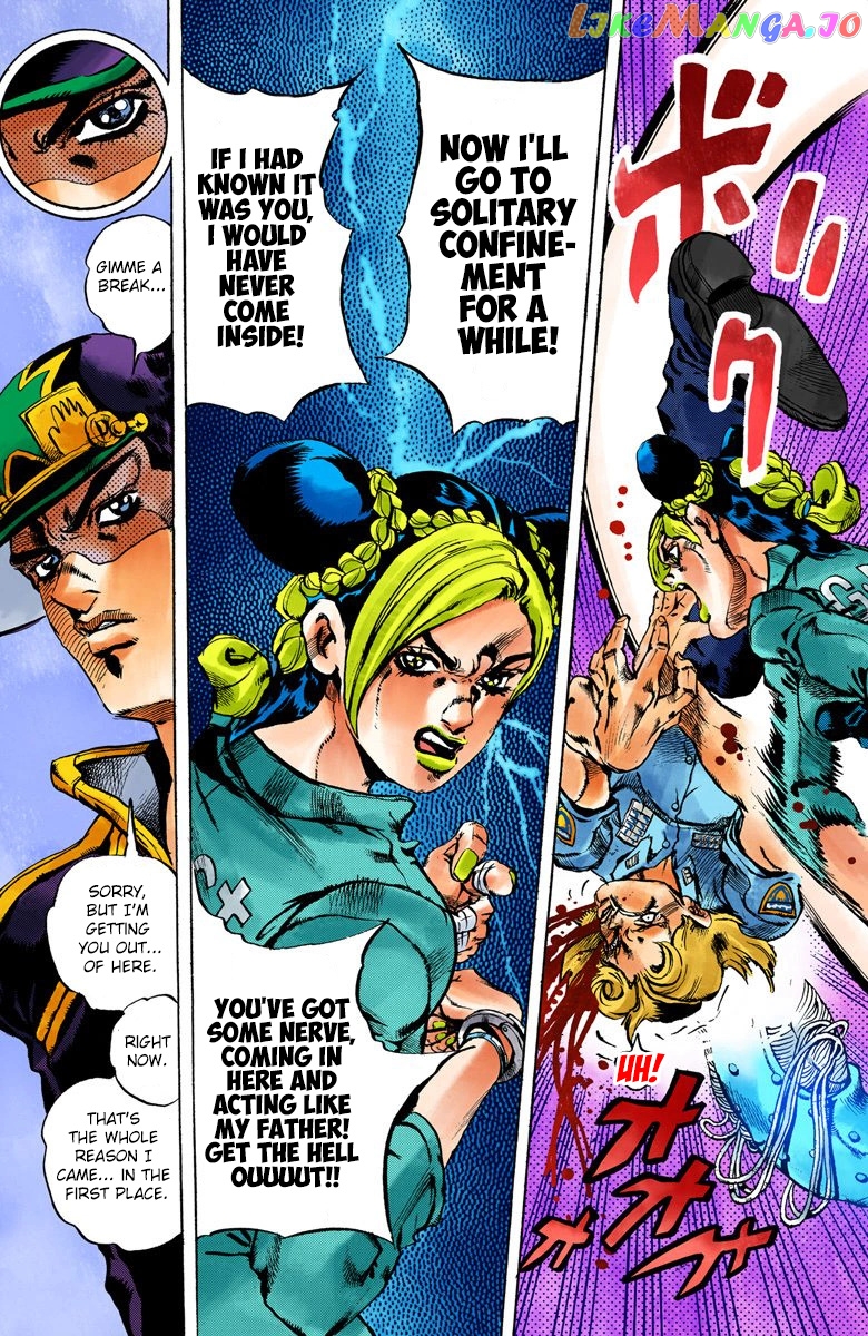 Jojo's Bizarre Adventure Part 6: Stone Ocean chapter 11 - page 20