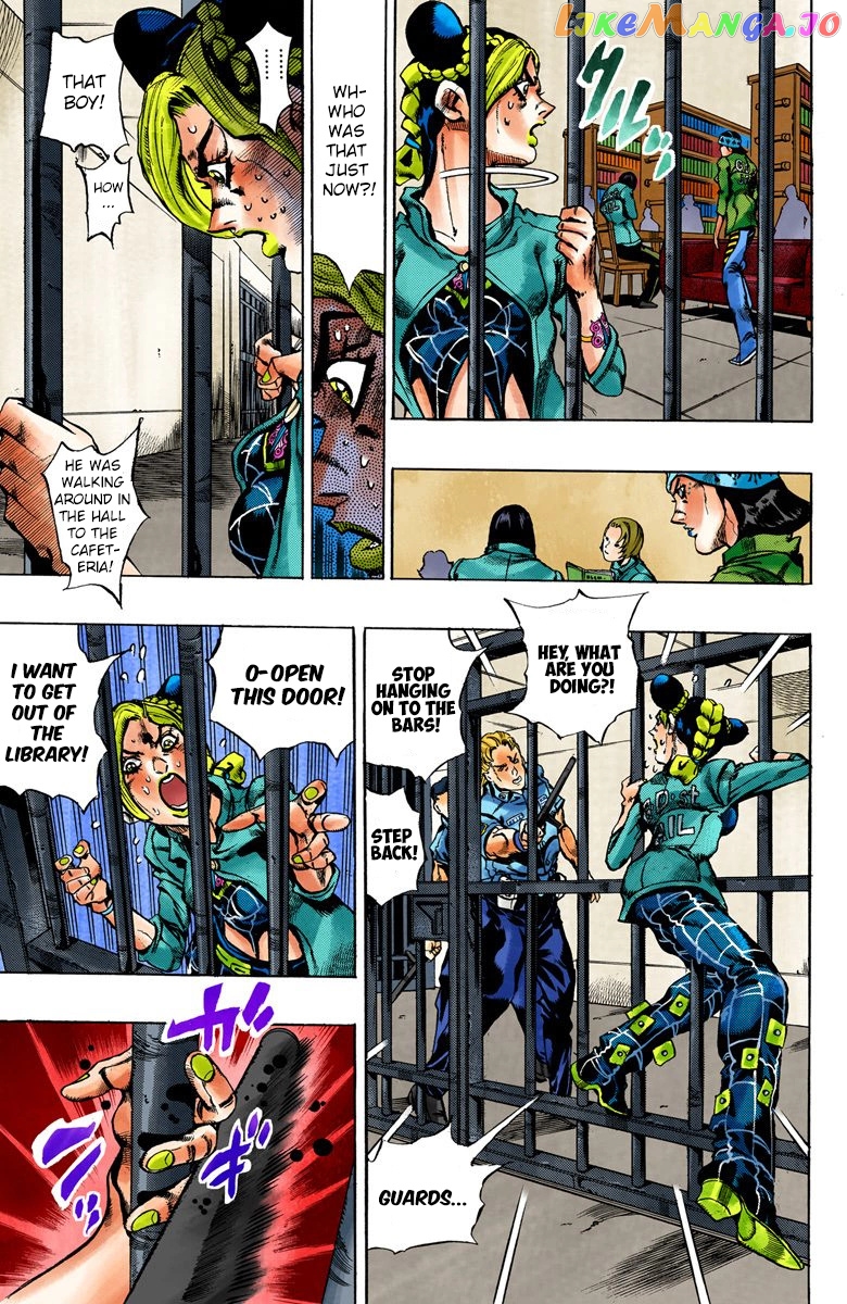 Jojo's Bizarre Adventure Part 6: Stone Ocean chapter 11 - page 4