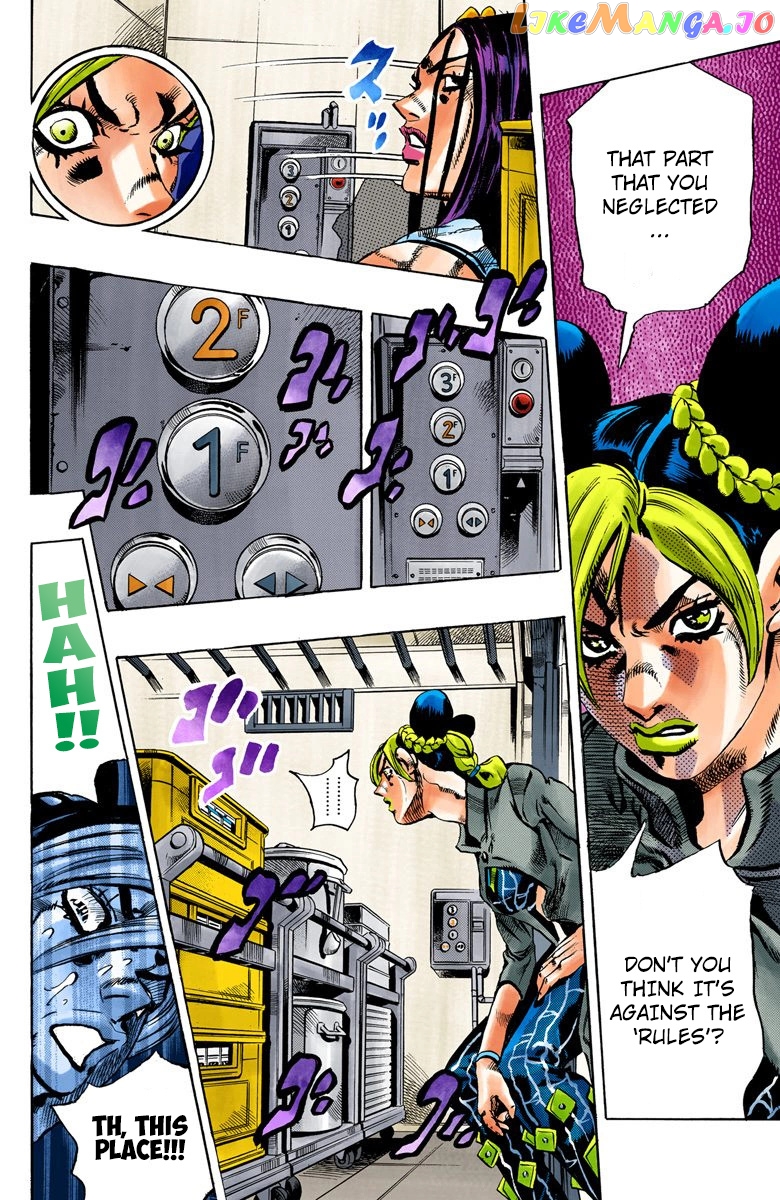 Jojo's Bizarre Adventure Part 6: Stone Ocean chapter 38 - page 10
