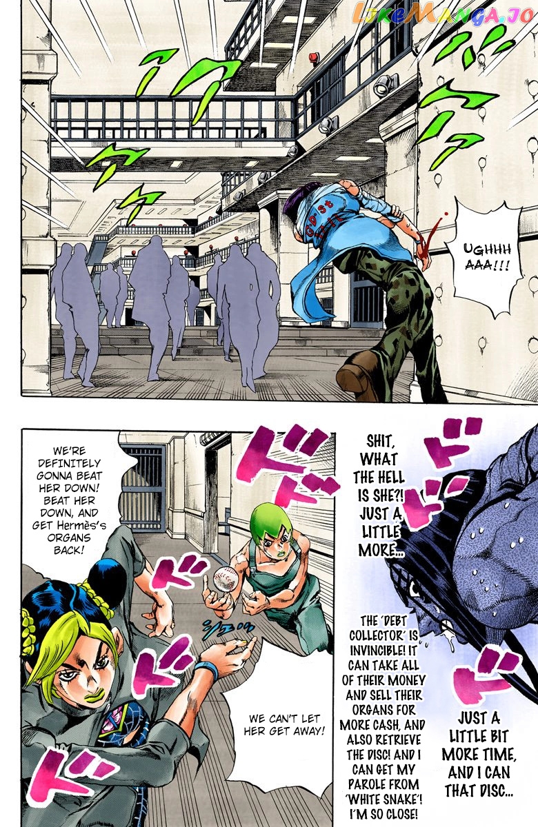 Jojo's Bizarre Adventure Part 6: Stone Ocean chapter 38 - page 6