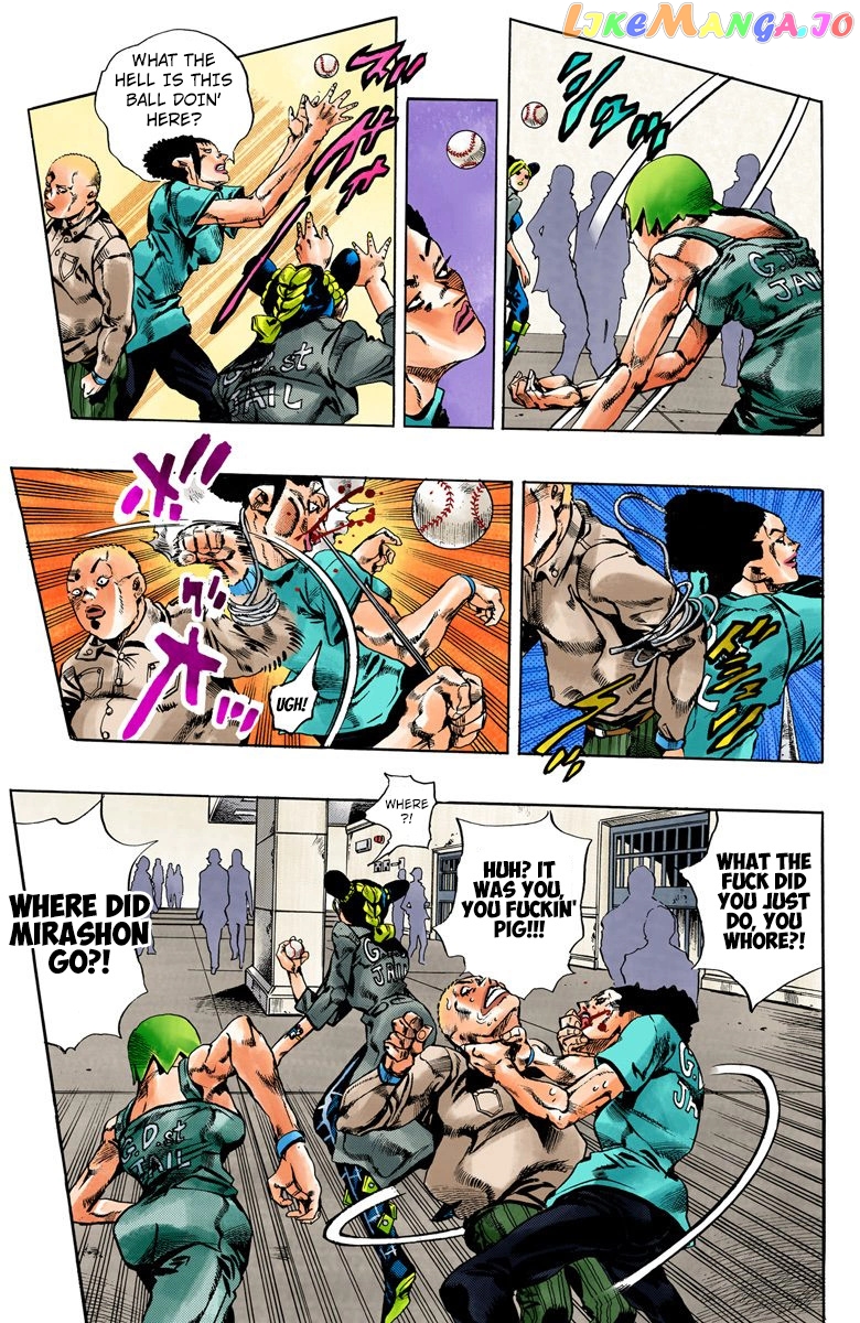 Jojo's Bizarre Adventure Part 6: Stone Ocean chapter 38 - page 7