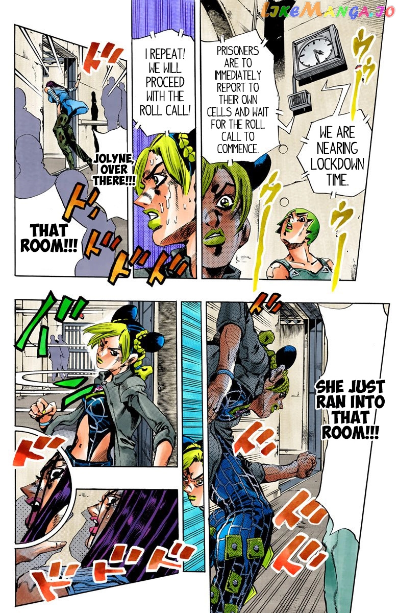 Jojo's Bizarre Adventure Part 6: Stone Ocean chapter 38 - page 8