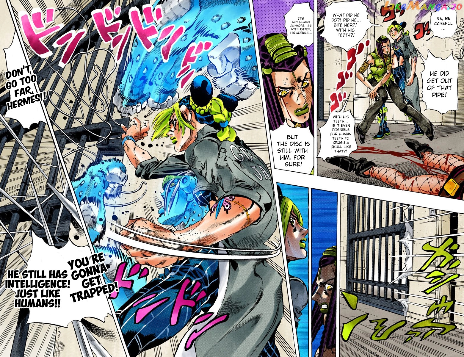 Jojo's Bizarre Adventure Part 6: Stone Ocean chapter 55 - page 19