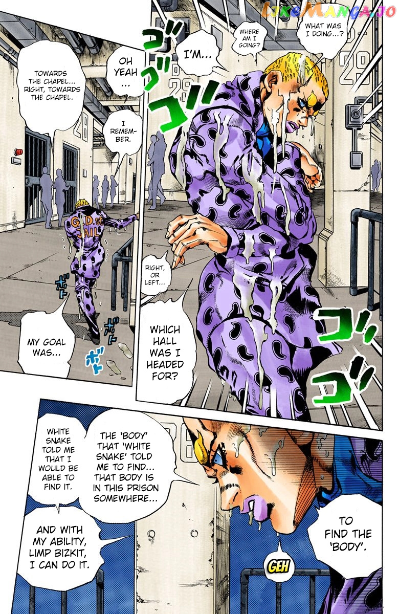 Jojo's Bizarre Adventure Part 6: Stone Ocean chapter 55 - page 4