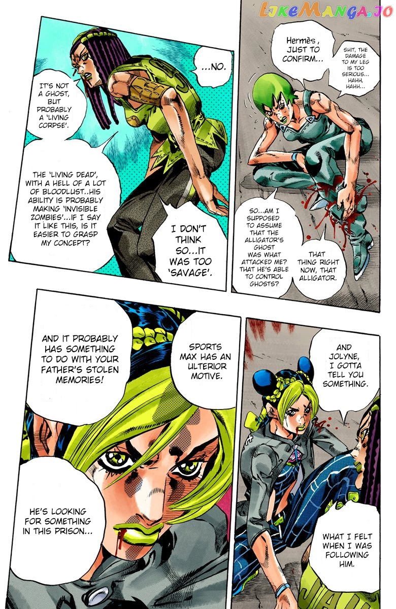 Jojo's Bizarre Adventure Part 6: Stone Ocean chapter 55 - page 8