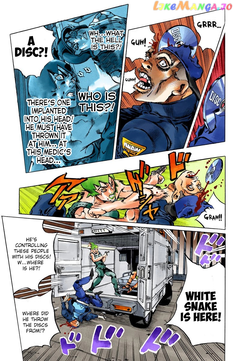 Jojo's Bizarre Adventure Part 6: Stone Ocean chapter 84 - page 17