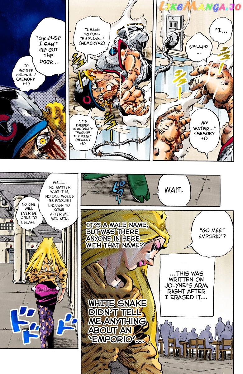 Jojo's Bizarre Adventure Part 6: Stone Ocean chapter 98 - page 20