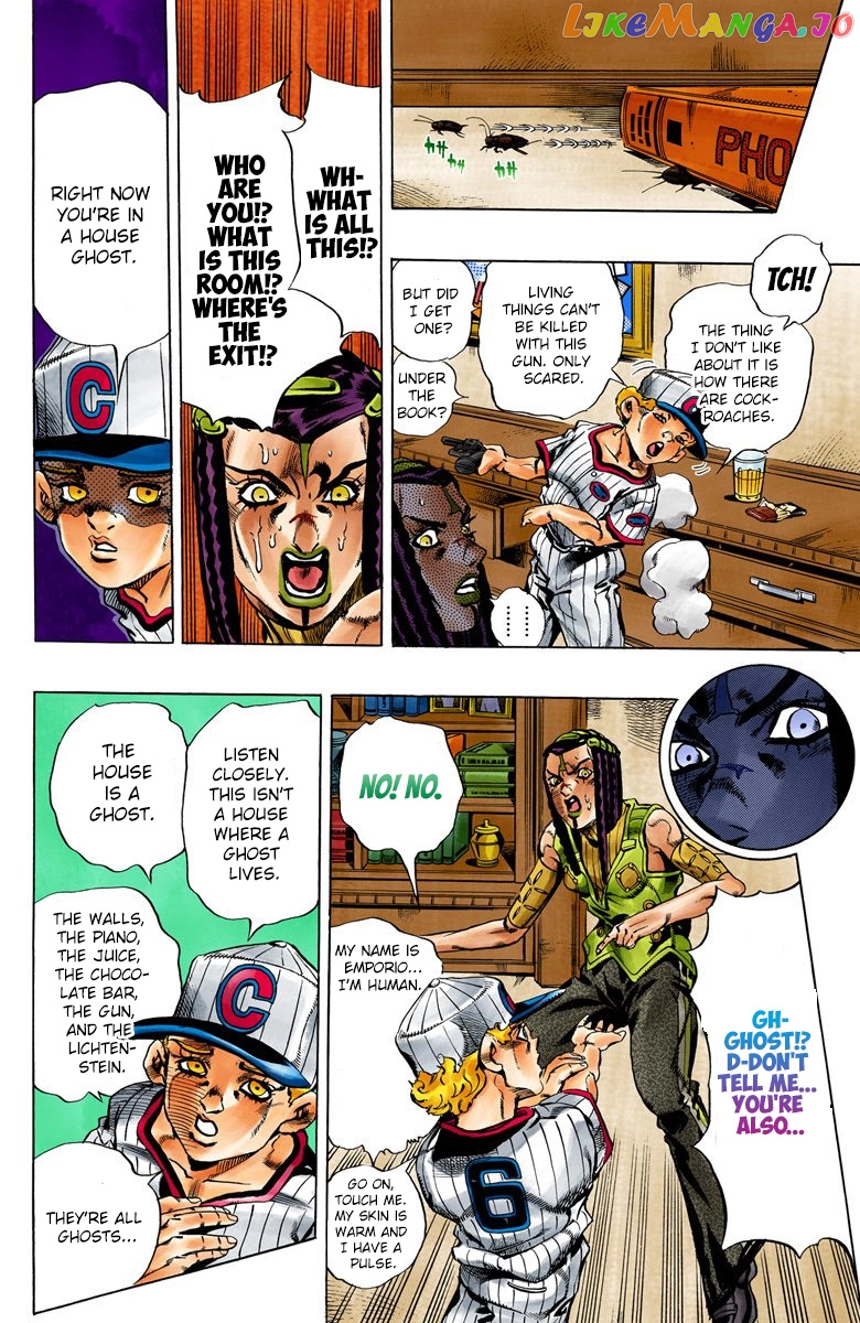 Jojo's Bizarre Adventure Part 6: Stone Ocean chapter 24 - page 12