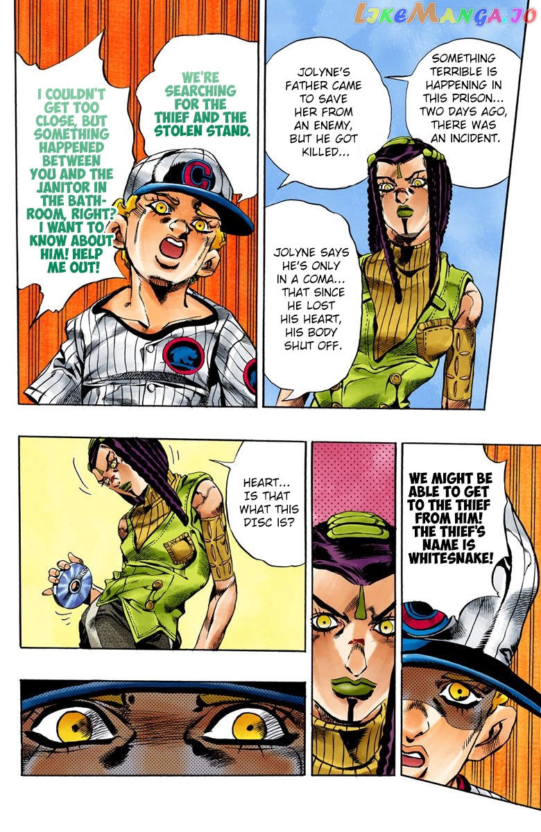 Jojo's Bizarre Adventure Part 6: Stone Ocean chapter 24 - page 14