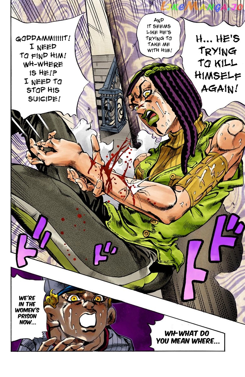 Jojo's Bizarre Adventure Part 6: Stone Ocean chapter 24 - page 18