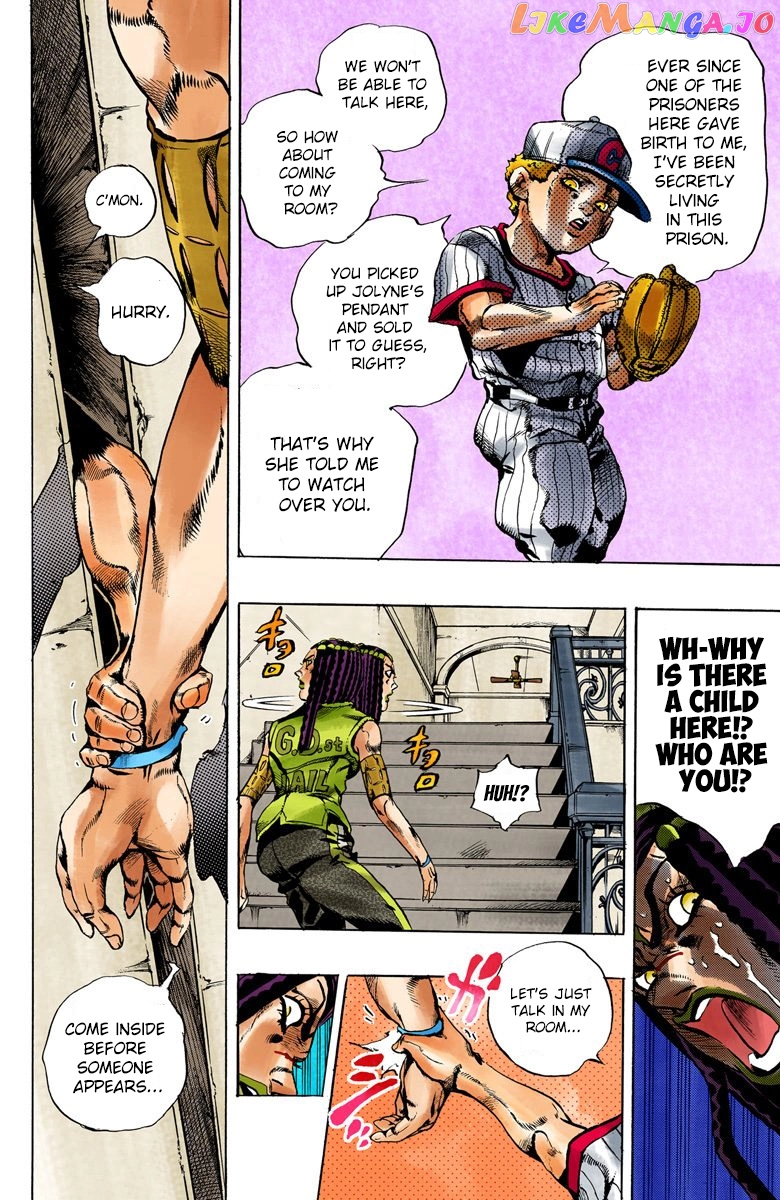 Jojo's Bizarre Adventure Part 6: Stone Ocean chapter 24 - page 7