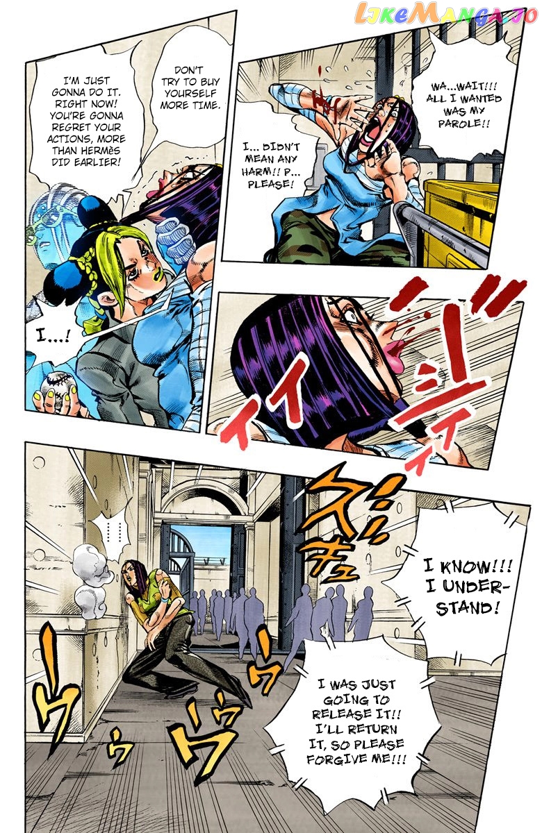Jojo's Bizarre Adventure Part 6: Stone Ocean chapter 39 - page 4