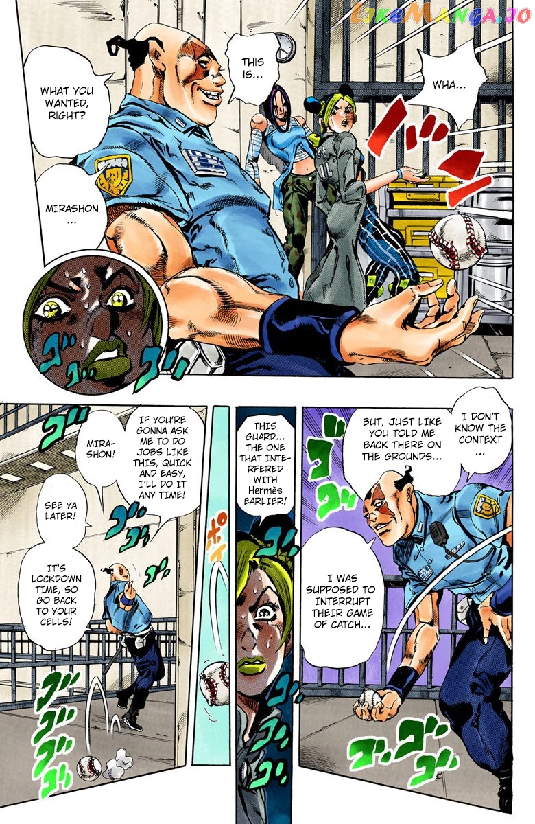 Jojo's Bizarre Adventure Part 6: Stone Ocean chapter 39 - page 9