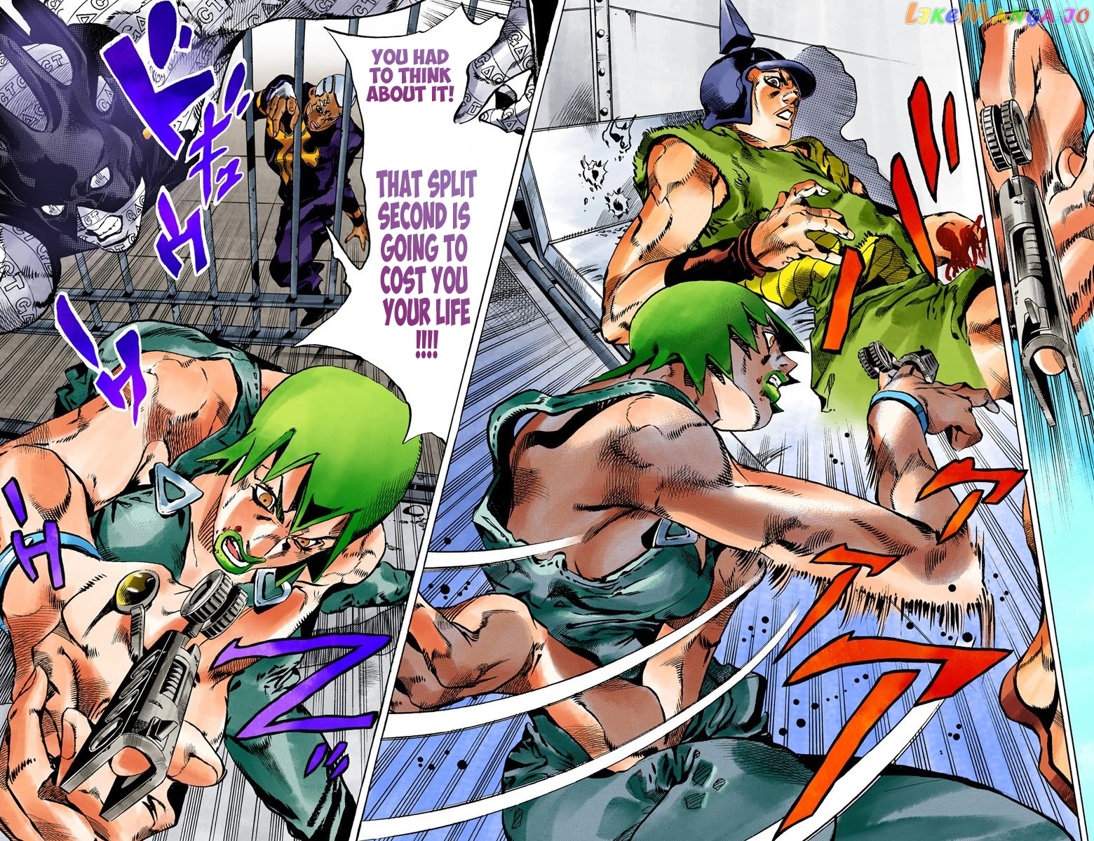 Jojo's Bizarre Adventure Part 6: Stone Ocean chapter 85 - page 7