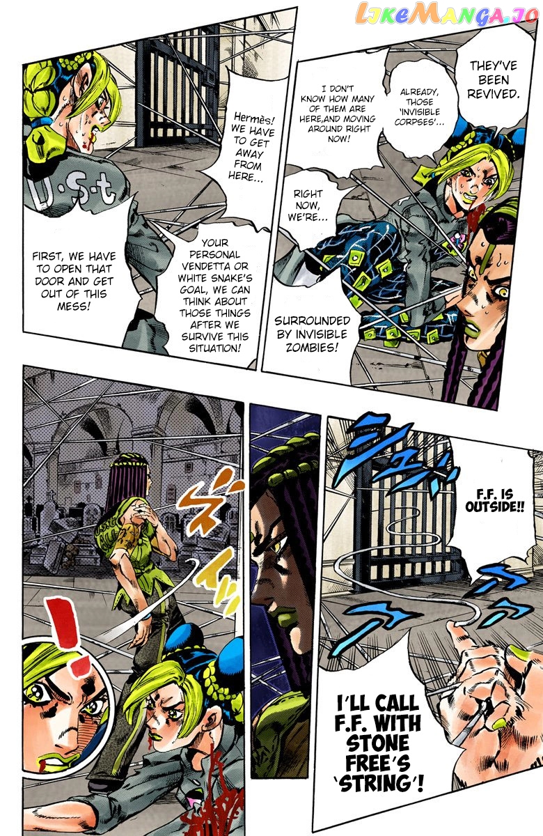 Jojo's Bizarre Adventure Part 6: Stone Ocean chapter 56 - page 13
