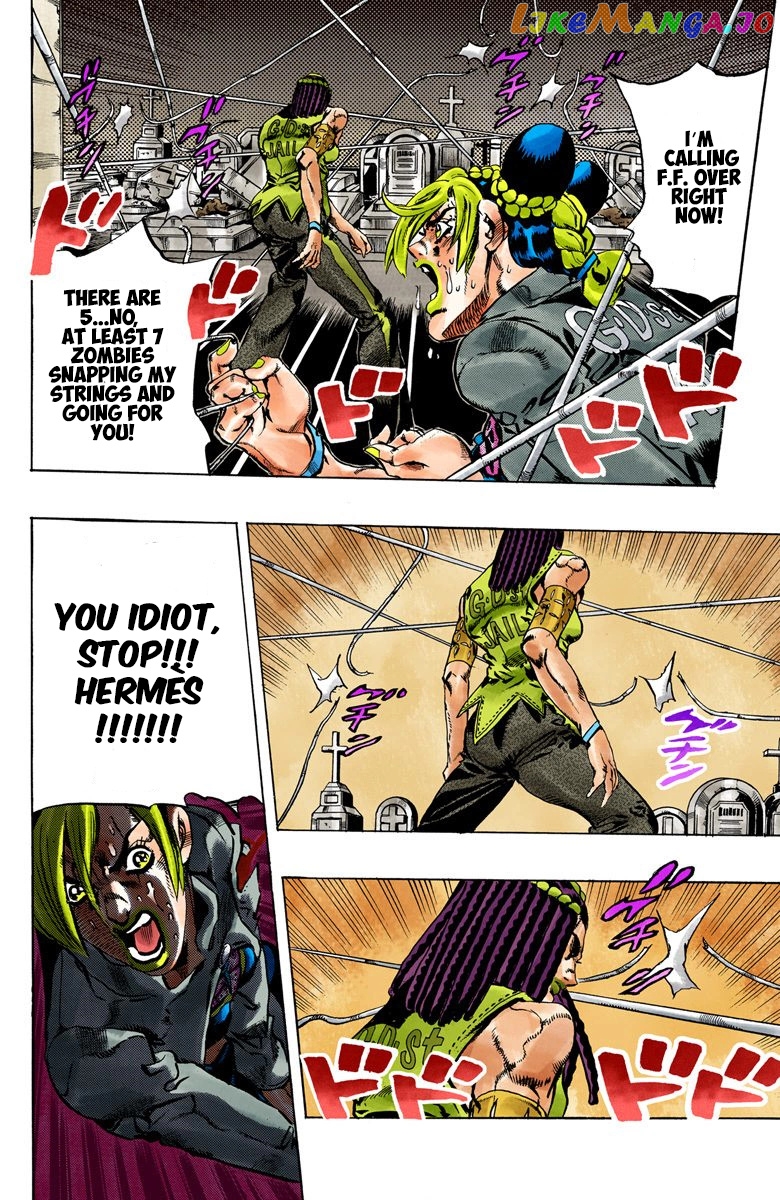 Jojo's Bizarre Adventure Part 6: Stone Ocean chapter 56 - page 17