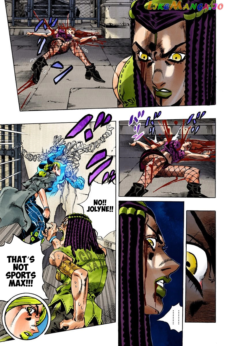 Jojo's Bizarre Adventure Part 6: Stone Ocean chapter 56 - page 7