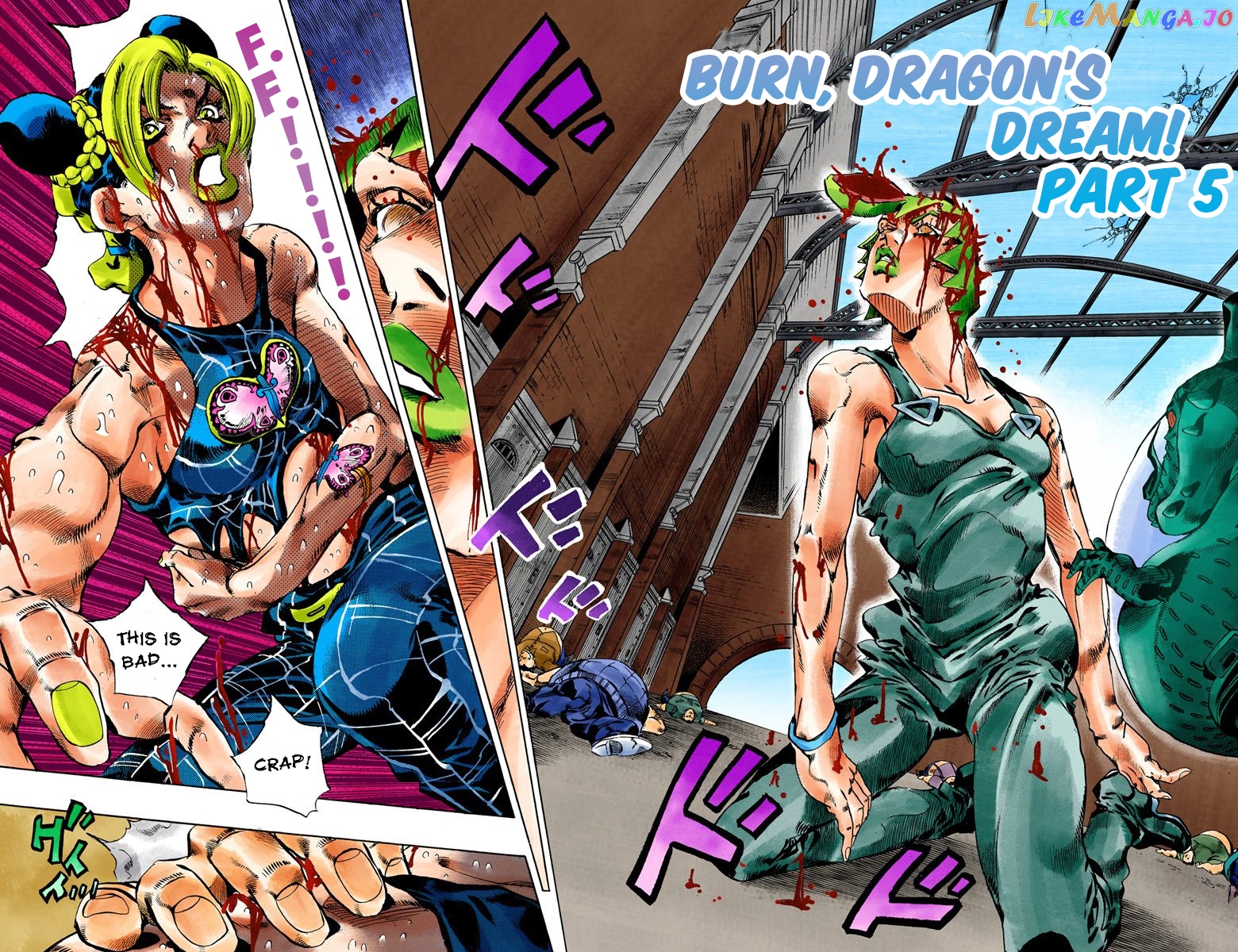 Jojo's Bizarre Adventure Part 6: Stone Ocean chapter 71 - page 2