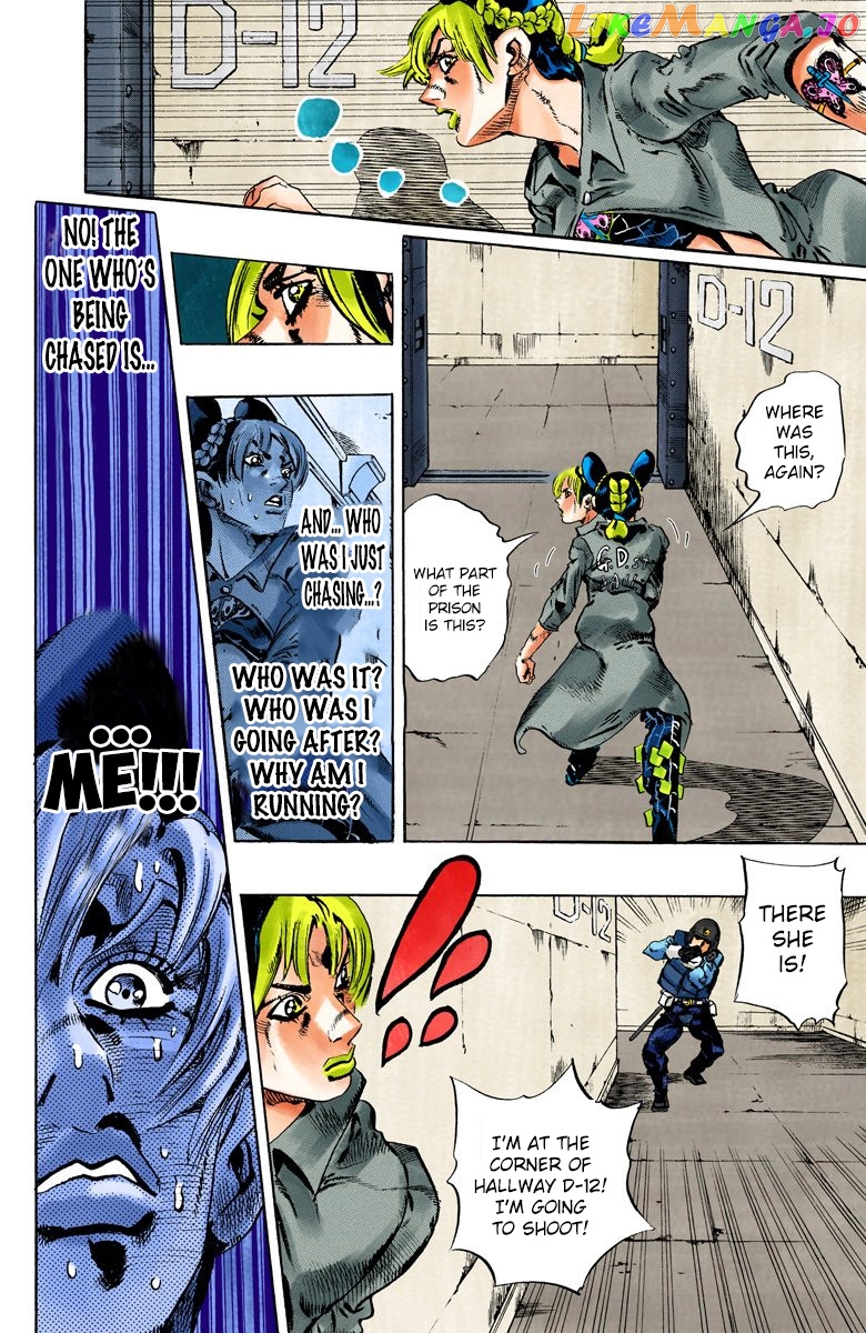 Jojo's Bizarre Adventure Part 6: Stone Ocean chapter 99 - page 10