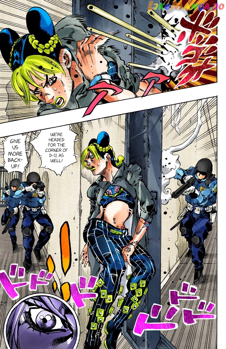 Jojo's Bizarre Adventure Part 6: Stone Ocean chapter 99 - page 11