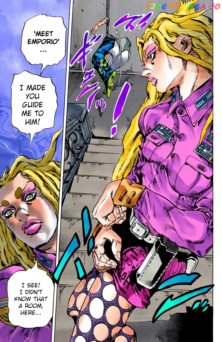 Jojo's Bizarre Adventure Part 6: Stone Ocean chapter 99 - page 19