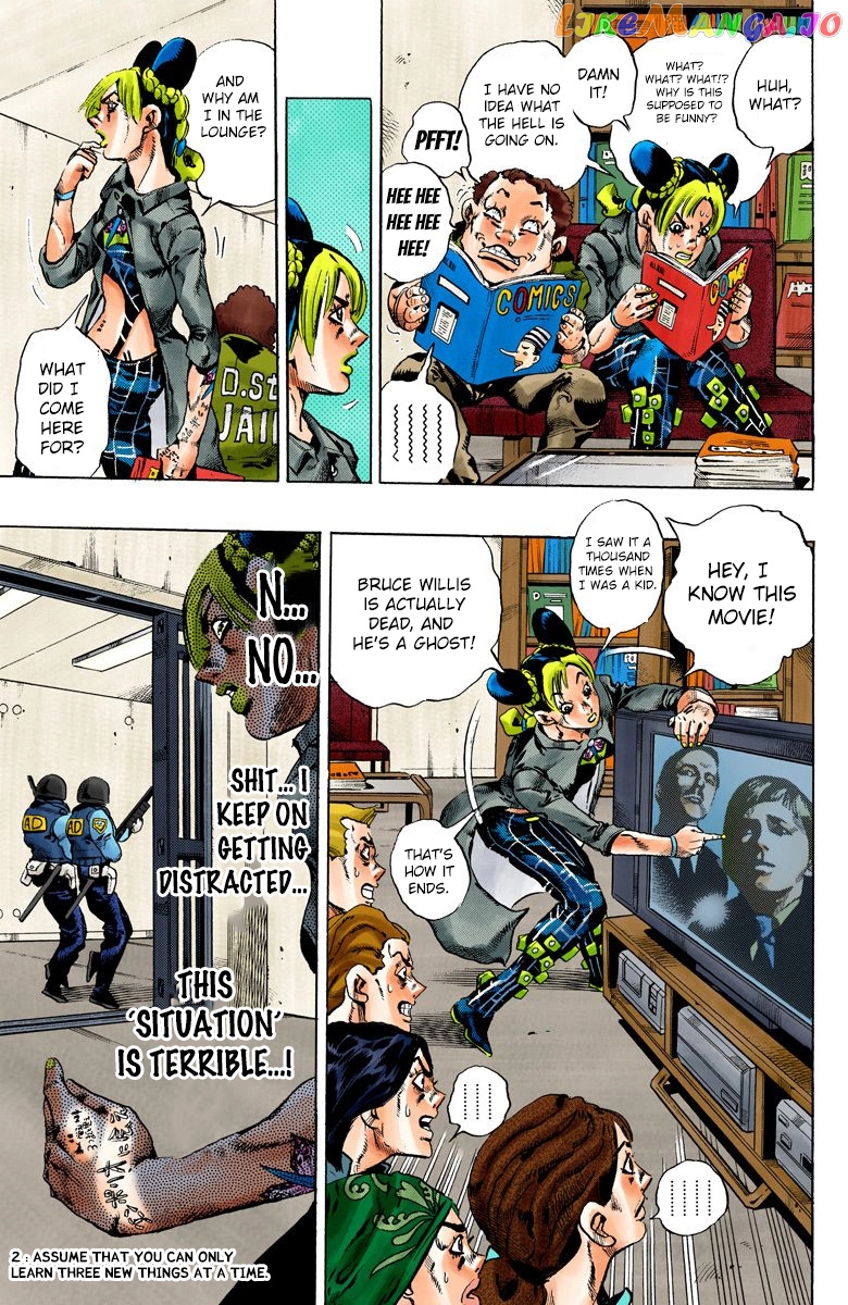 Jojo's Bizarre Adventure Part 6: Stone Ocean chapter 99 - page 4