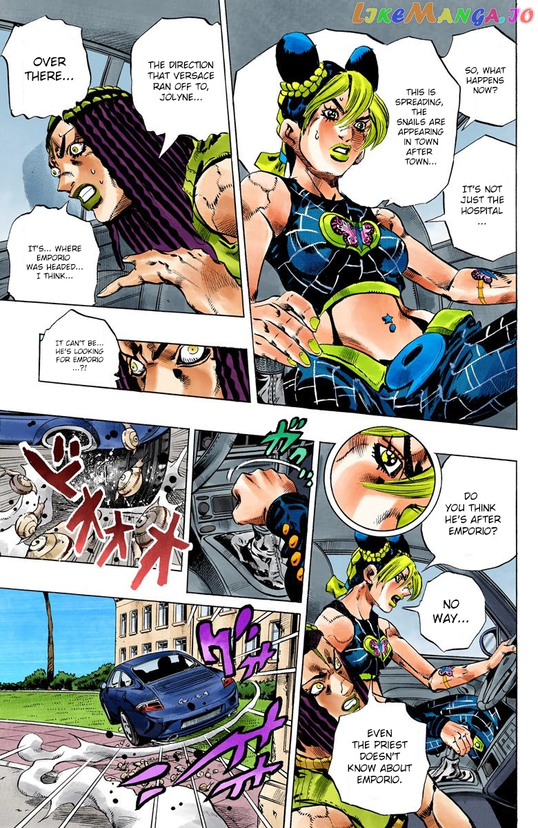 Jojo's Bizarre Adventure Part 6: Stone Ocean chapter 131 - page 13