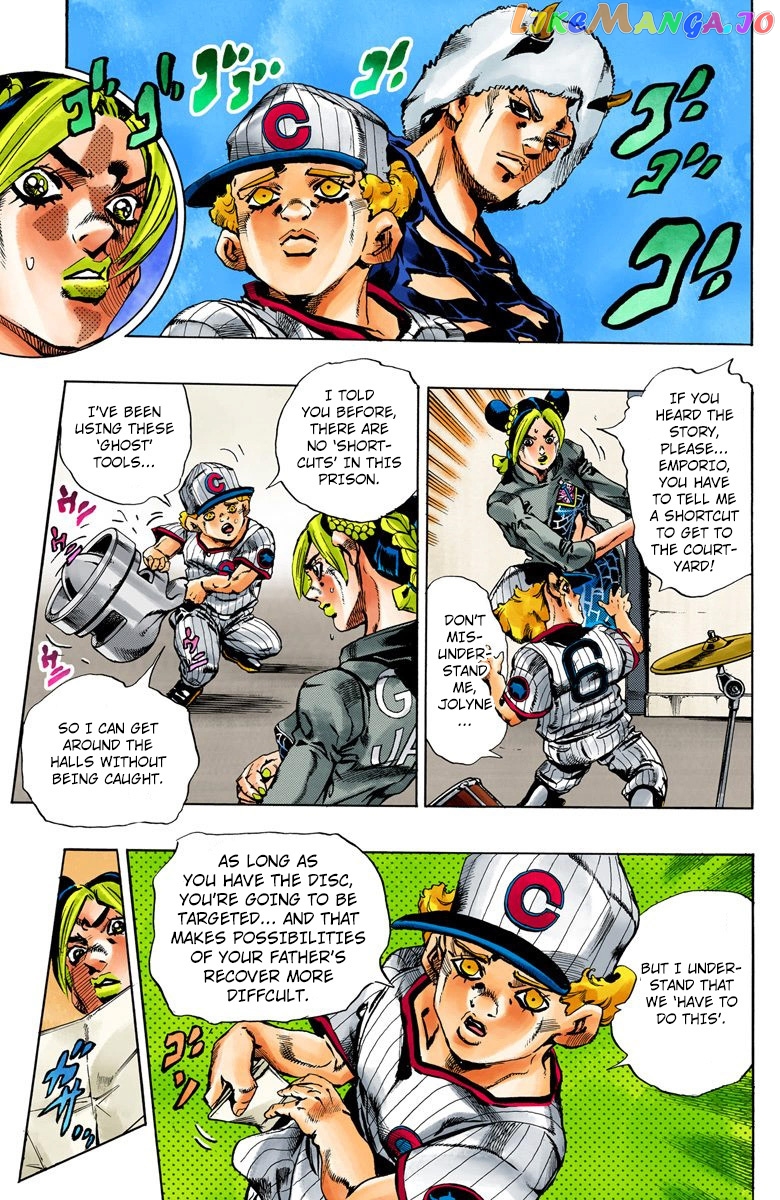Jojo's Bizarre Adventure Part 6: Stone Ocean chapter 40 - page 11