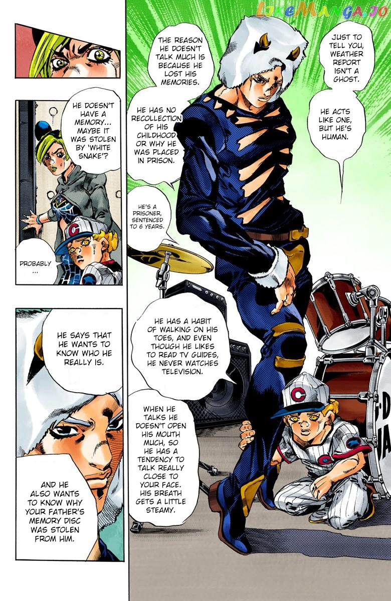 Jojo's Bizarre Adventure Part 6: Stone Ocean chapter 40 - page 14