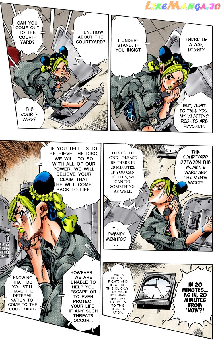 Jojo's Bizarre Adventure Part 6: Stone Ocean chapter 40 - page 7
