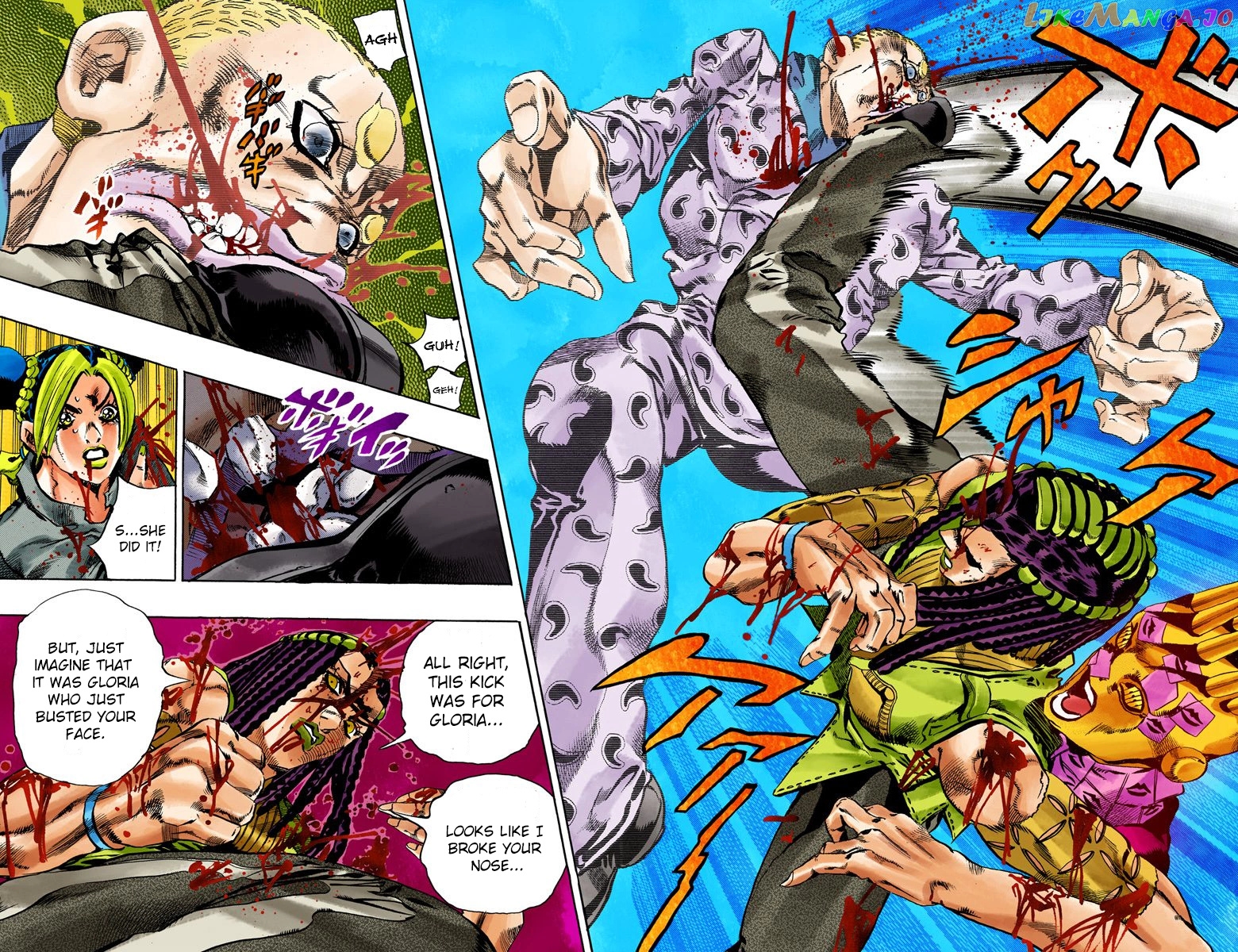 Jojo's Bizarre Adventure Part 6: Stone Ocean chapter 57 - page 11