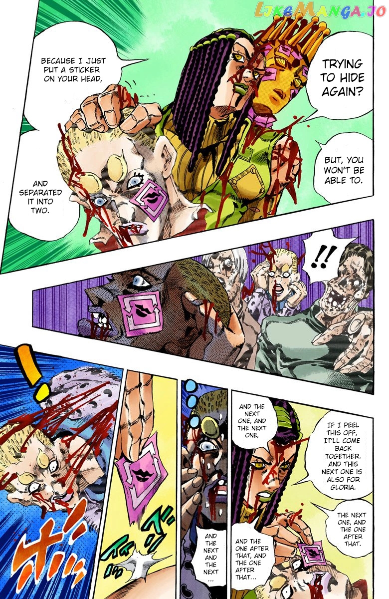 Jojo's Bizarre Adventure Part 6: Stone Ocean chapter 57 - page 13