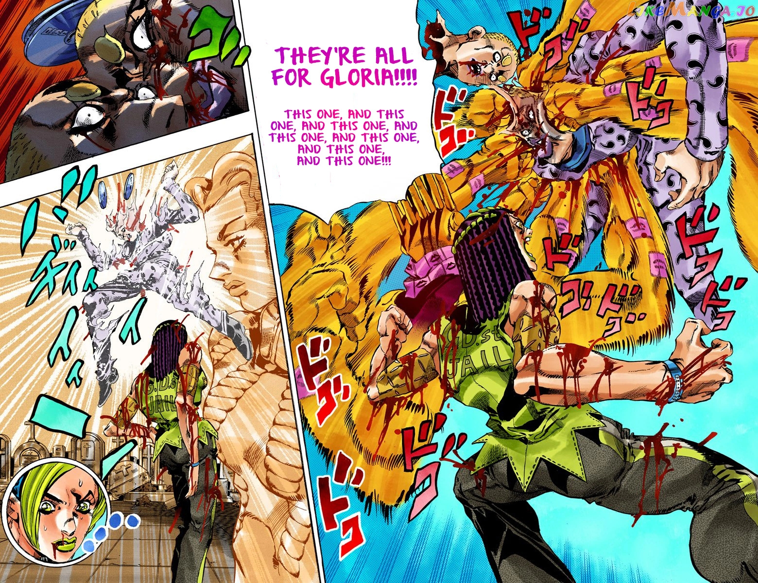 Jojo's Bizarre Adventure Part 6: Stone Ocean chapter 57 - page 14