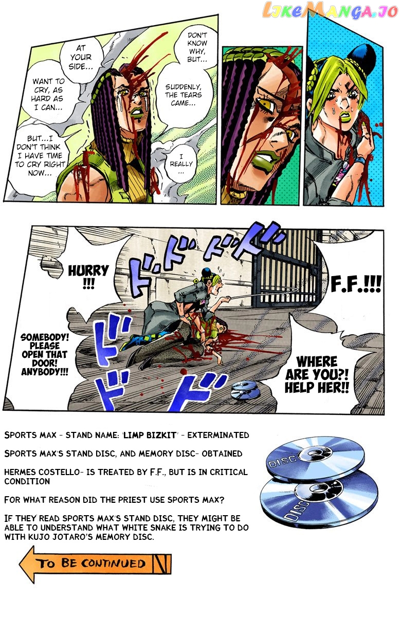 Jojo's Bizarre Adventure Part 6: Stone Ocean chapter 57 - page 16