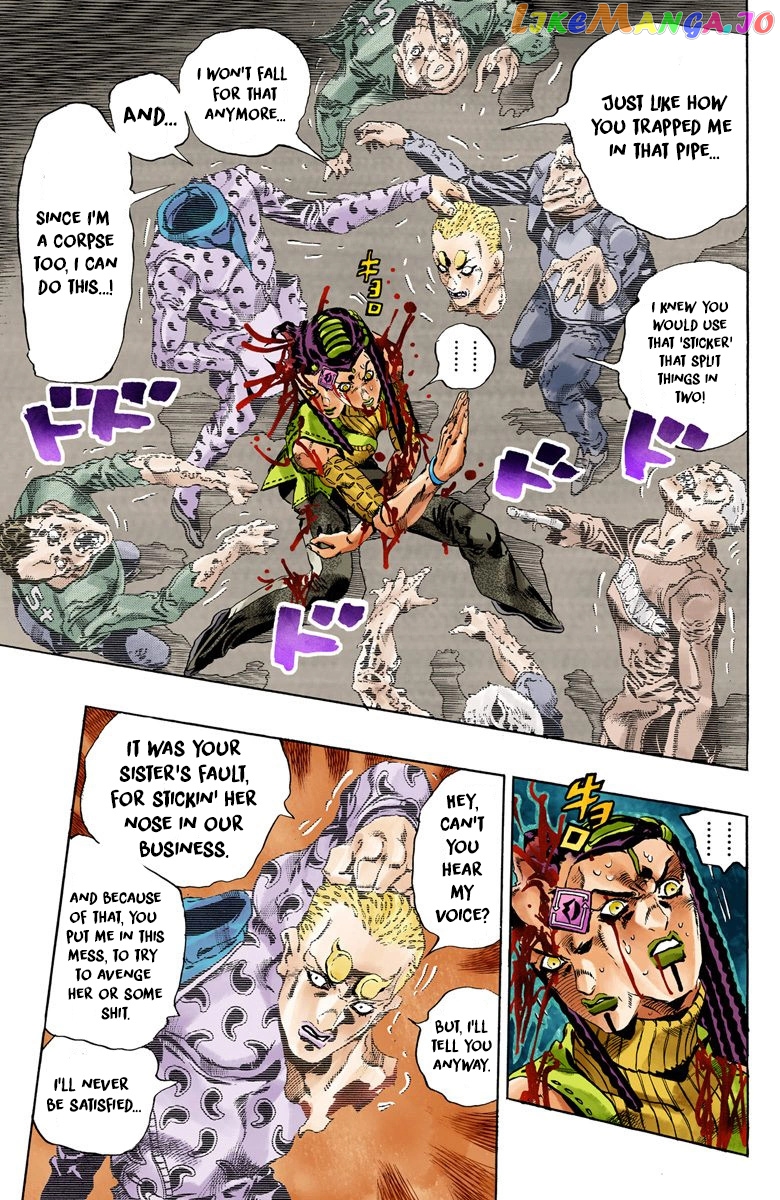 Jojo's Bizarre Adventure Part 6: Stone Ocean chapter 57 - page 6