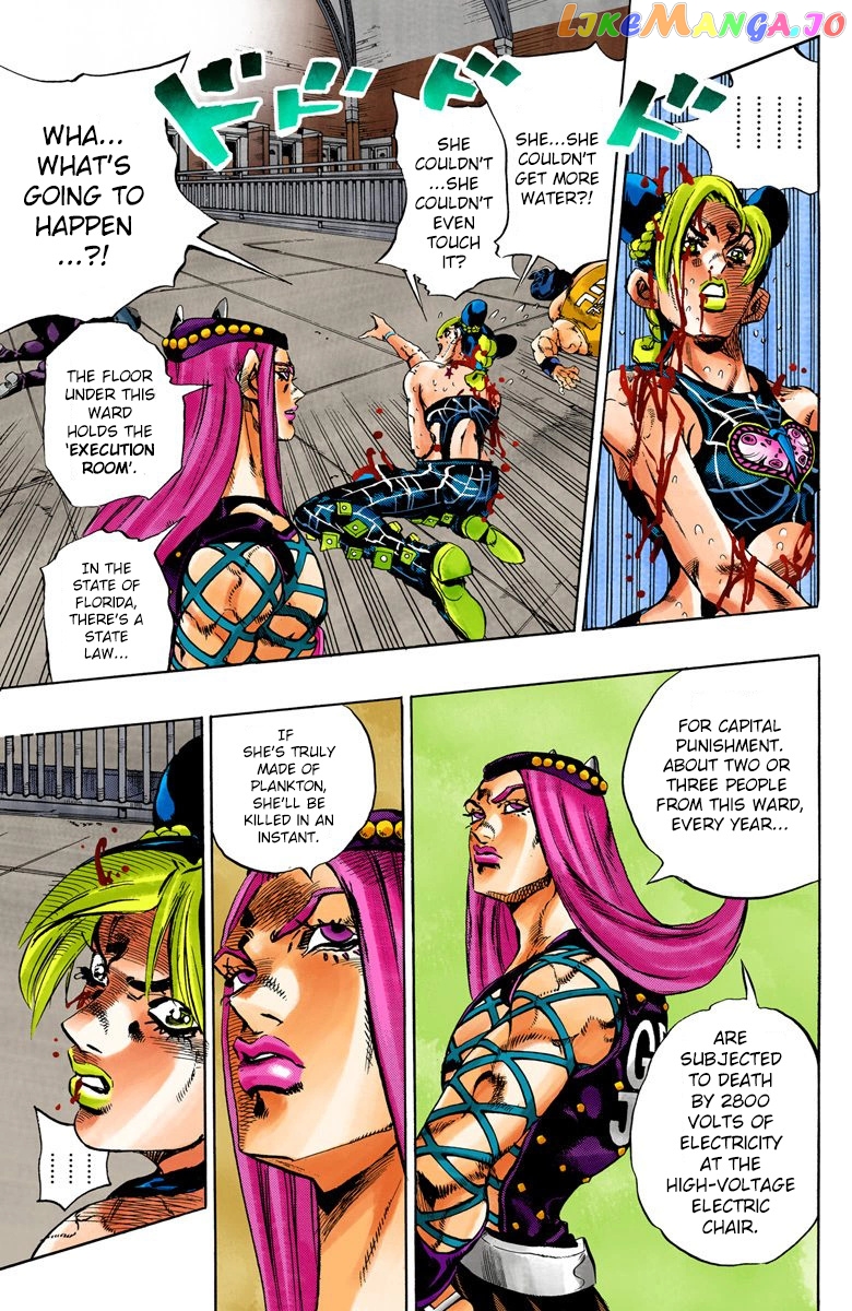 Jojo's Bizarre Adventure Part 6: Stone Ocean chapter 72 - page 10