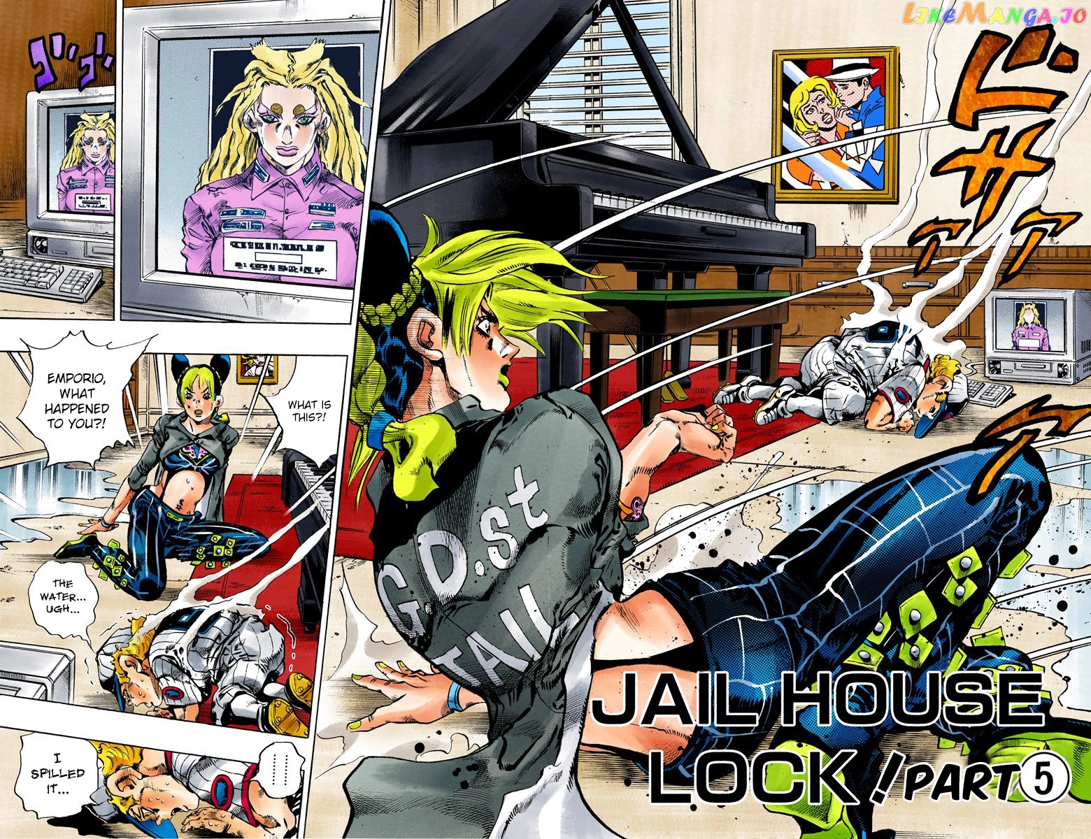 Jojo's Bizarre Adventure Part 6: Stone Ocean chapter 100 - page 3