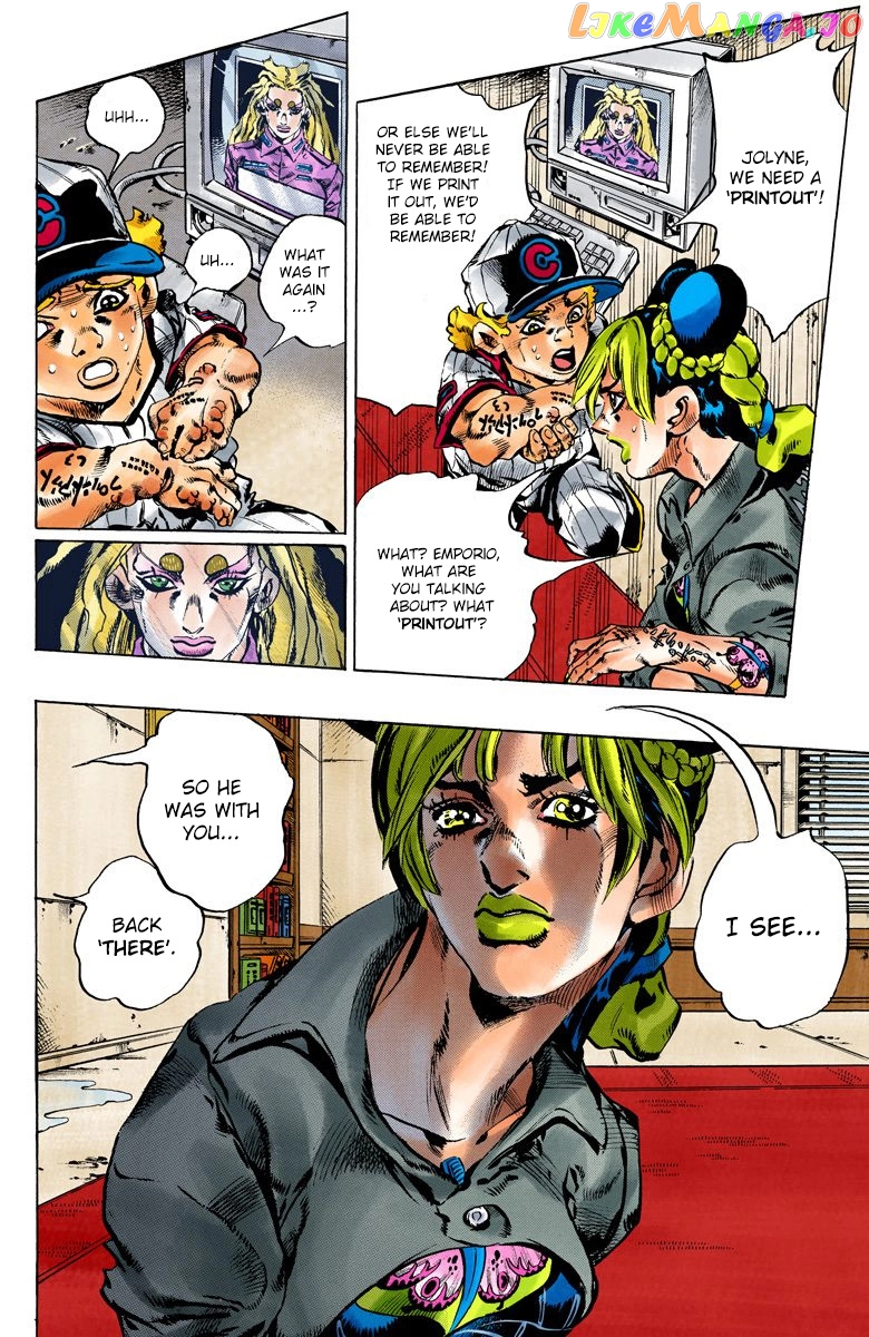 Jojo's Bizarre Adventure Part 6: Stone Ocean chapter 100 - page 6