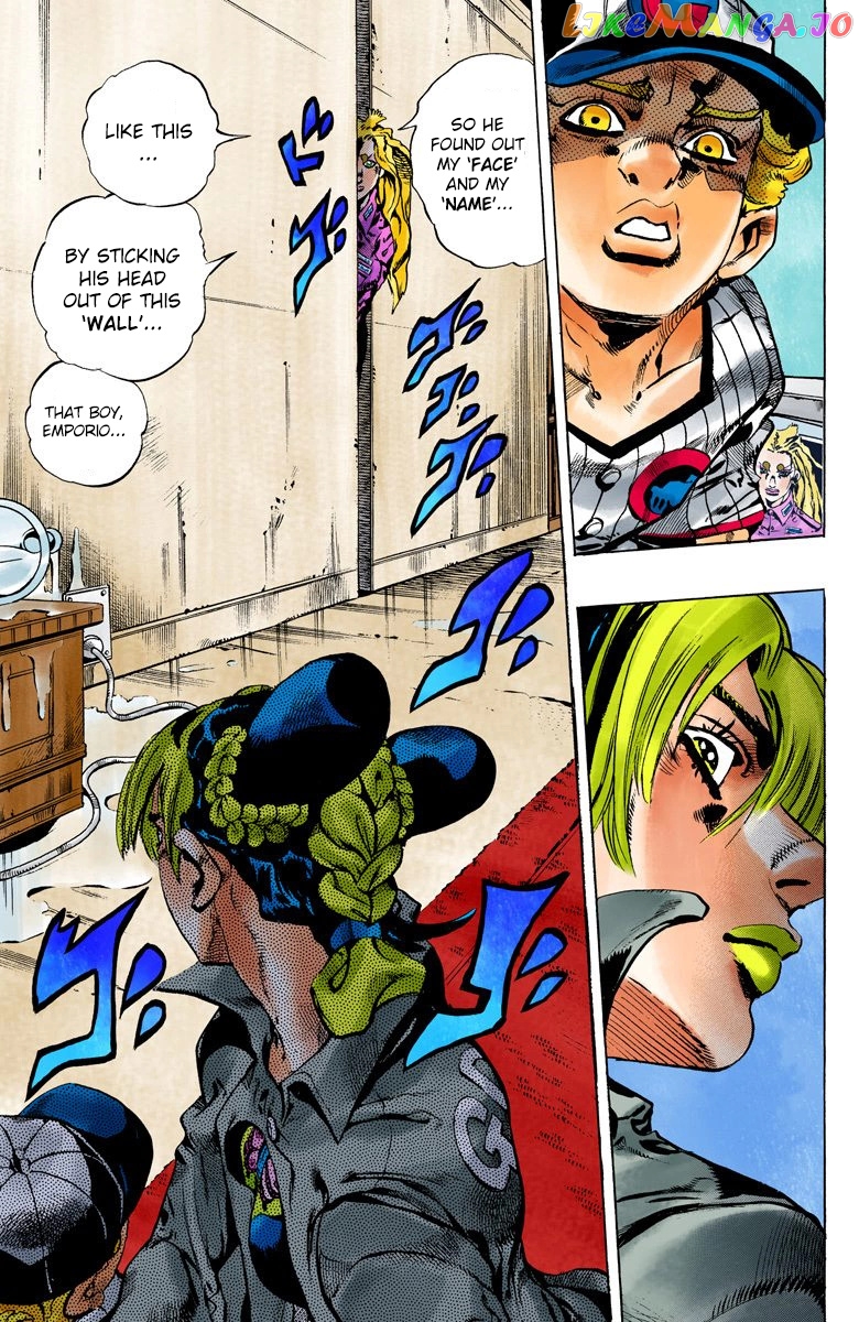 Jojo's Bizarre Adventure Part 6: Stone Ocean chapter 100 - page 7