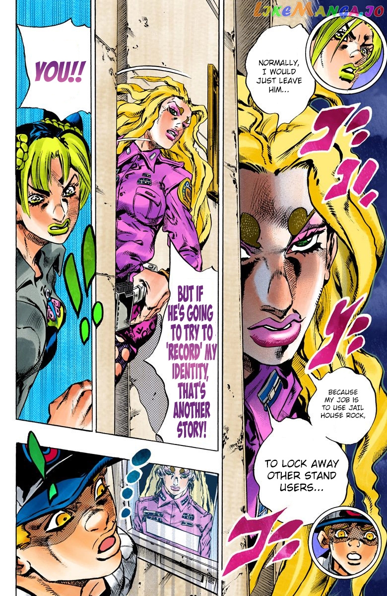 Jojo's Bizarre Adventure Part 6: Stone Ocean chapter 100 - page 8